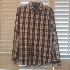 Banana Republic long sleeve button down 100%cotton